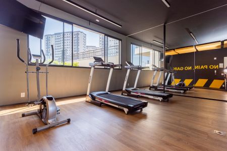 Apartamento para alugar com 48m², 2 quartos e sem vagaÁrea comum - Academia