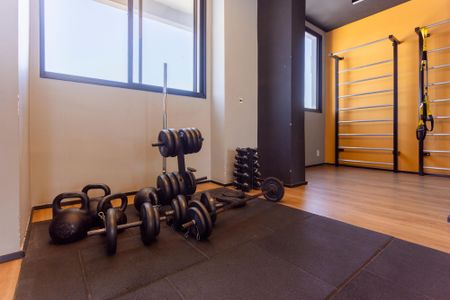 Apartamento para alugar com 48m², 2 quartos e sem vagaÁrea comum - Academia