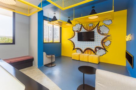 Apartamento para alugar com 48m², 2 quartos e sem vagaSalão de jogos