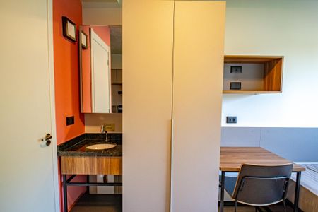 Studio à venda com 17m², 1 quarto e sem vagaSala/Quarto