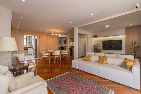 Sala de apartamento à venda com 3 quartos, 115m² em Vila Olímpia, São Paulo