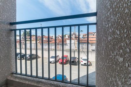 Sacada da Sala de apartamento para alugar com 2 quartos, 48m² em Conjunto Habitacional Bras Cubas, Mogi das Cruzes