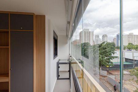 Apartamento para alugar com 40m², 2 quartos e sem vaga Apartamento para alugar com 40m², 2 quartos e sem vagaSacada da Sala/cozinha