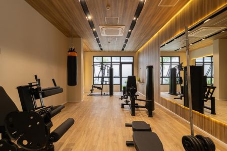 Studio para alugar com 40m², 2 quartos e sem vaga Studio para alugar com 40m², 2 quartos e sem vagaÁrea comum - Academia