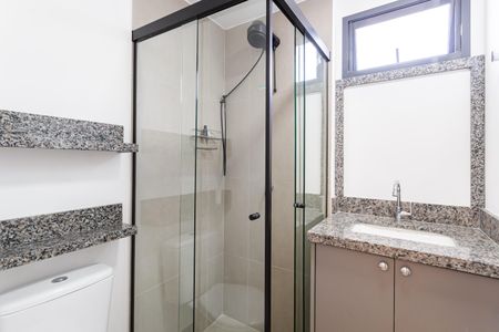 Studio para alugar com 40m², 2 quartos e sem vaga Studio para alugar com 40m², 2 quartos e sem vagaBanheiro