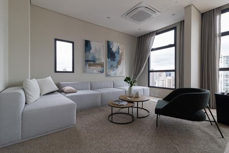 Studio para alugar com 40m², 2 quartos e sem vaga Studio para alugar com 40m², 2 quartos e sem vagaÁrea comum - Salão de festas