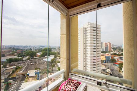 Apartamento à venda com 128m², 3 quartos e 3 vagasVaranda do quarto 2