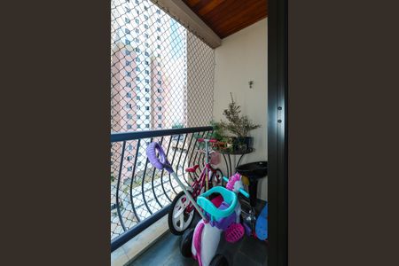 Varanda da Sala de apartamento à venda com 2 quartos, 73m² em Jardim Maria Rosa, Taboão da Serra