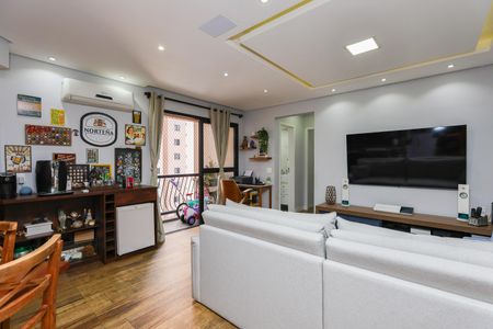 Sala de apartamento à venda com 2 quartos, 73m² em Jardim Maria Rosa, Taboão da Serra