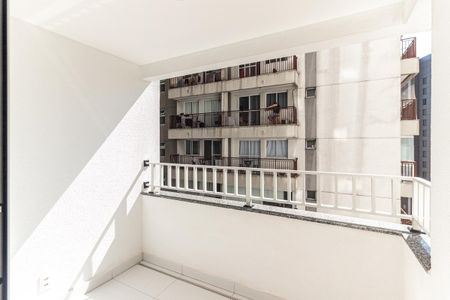 Varanda da Sala de apartamento para alugar com 2 quartos, 52m² em Centro Histórico de São Paulo, São Paulo