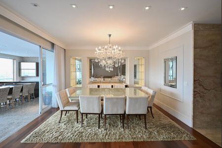 Sala de Jantar de apartamento à venda com 3 quartos, 281m² em Vila Andrade, São Paulo