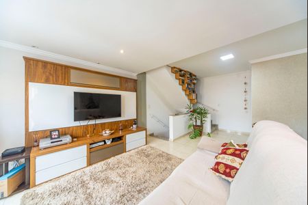 Sala de casa à venda com 3 quartos, 189m² em Vila Alzira, Santo André
