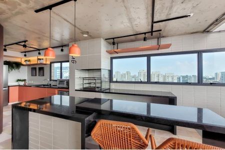 Área comum - Churrasqueira de apartamento para alugar com 1 quarto, 37m² em Vila da Saúde, São Paulo