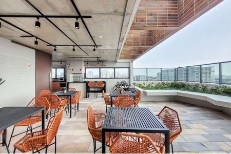 Área comum - Churrasqueira de apartamento para alugar com 1 quarto, 37m² em Vila da Saúde, São Paulo
