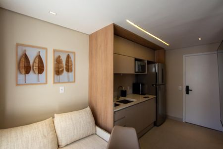 Studio para alugar com 25m², 1 quarto e sem vagaSTUDIO - COZINHA