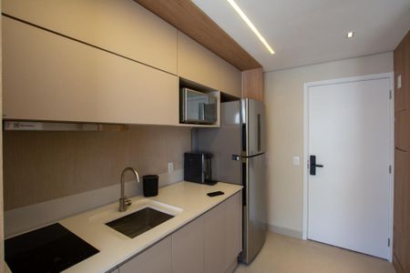 Studio para alugar com 25m², 1 quarto e sem vagaSTUDIO - COZINHA