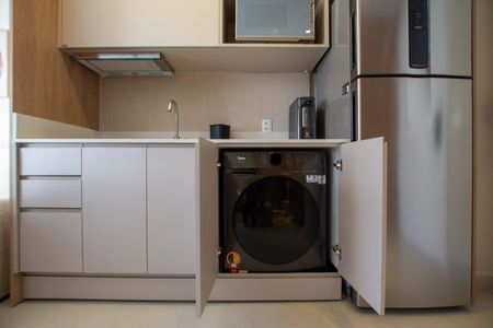 Studio para alugar com 25m², 1 quarto e sem vagaSTUDIO - COZINHA