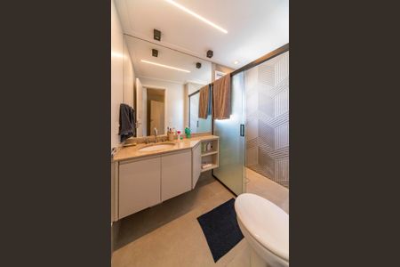 Apartamento à venda com 128m², 3 quartos e 2 vagasBanheiro do Quarto 3