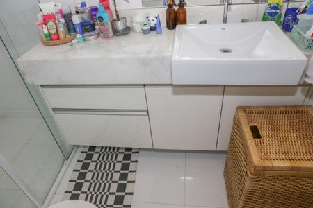 Apartamento à venda com 118m², 3 quartos e 2 vagasBanheiro da Suíte