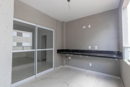 Varanda gourmet de apartamento à venda com 3 quartos, 84m² em Pampulha, Belo Horizonte