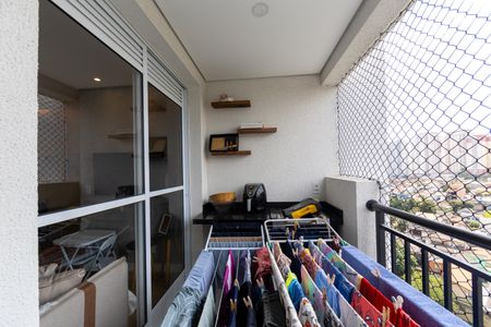 Varanda de apartamento à venda com 2 quartos, 56m² em Vila Militar, Barueri