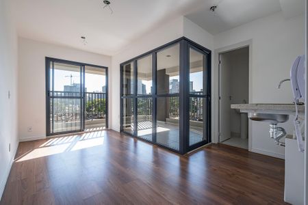 Sala/Cozinha de apartamento para alugar com 1 quarto, 41m² em Pinheiros, São Paulo