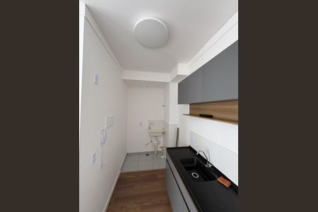 Cozinha de apartamento para alugar com 2 quartos, 32m² em Jardim Oriental, São Paulo