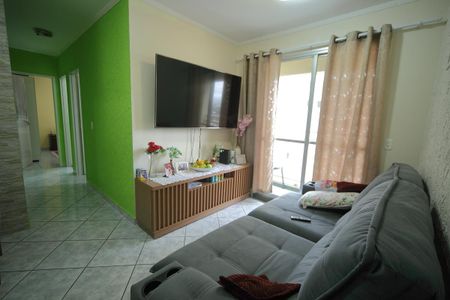 Sala de apartamento para alugar com 2 quartos, 48m² em Paulicéia, São Bernardo do Campo