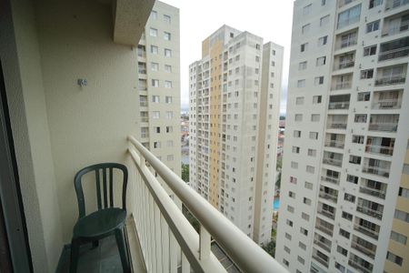 Varanda da Sala de apartamento para alugar com 2 quartos, 48m² em Paulicéia, São Bernardo do Campo