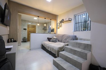 Sala de casa à venda com 2 quartos, 95m² em Jardim Alvorada, Santo André