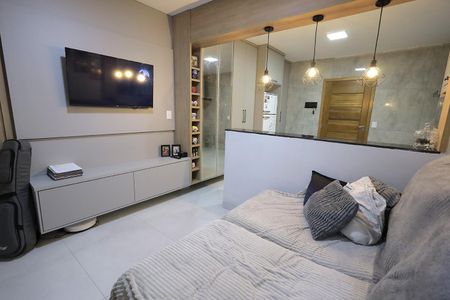 Sala de casa à venda com 2 quartos, 95m² em Jardim Alvorada, Santo André