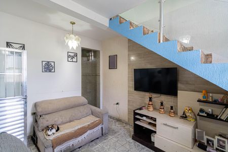 Sala de casa para alugar com 2 quartos, 80m² em Cidade Antônio Estêvão de Carvalho, São Paulo