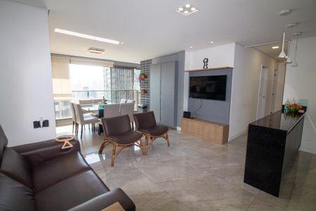 Sala de apartamento para alugar com 3 quartos, 94m² em Jardim das Acacias, São Paulo