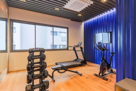 Apartamento para alugar com 94m², 3 quartos e 2 vagas Apartamento para alugar com 94m², 3 quartos e 2 vagasÁrea comum - Academia
