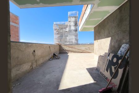 Varanda do Quarto de apartamento à venda com 4 quartos, 154m² em Ana Lúcia, Belo Horizonte