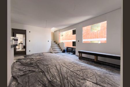 Sala/cozinha de apartamento à venda com 4 quartos, 154m² em Ana Lúcia, Belo Horizonte