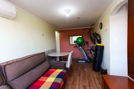 Sala  de apartamento à venda com 2 quartos, 56m² em Jardim Umuarama, São Paulo