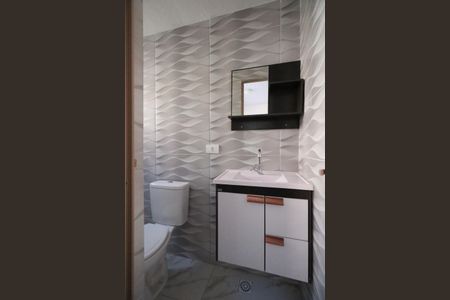 Banheiro de casa para alugar com 1 quarto, 35m² em Cerâmica, São Caetano do Sul