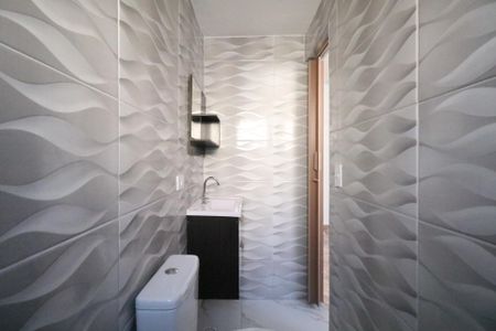 Banheiro de casa para alugar com 1 quarto, 35m² em Cerâmica, São Caetano do Sul