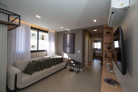 Apartamento à venda com 62m², 2 quartos e 2 vagasSALA