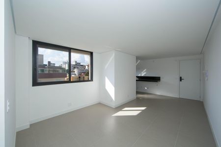 SALA de apartamento à venda com 2 quartos, 62m² em Grajaú, Belo Horizonte