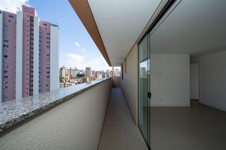 SALA/VARANDA de apartamento à venda com 3 quartos, 127m² em Grajaú, Belo Horizonte