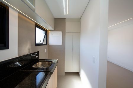 Área de serviço de apartamento à venda com 2 quartos, 64m² em Grajaú, Belo Horizonte