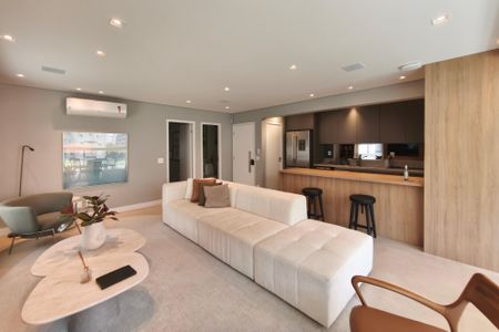 Apartamento para alugar com 127m², 2 quartos e 3 vagasSala