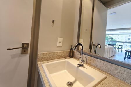 Apartamento para alugar com 127m², 2 quartos e 3 vagasLavabo