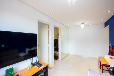 Sala de apartamento para alugar com 2 quartos, 49m² em Jardim Santo André Cdhu, Santo André