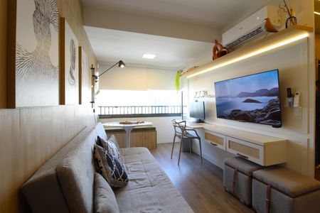 Sala de apartamento para alugar com 2 quartos, 40m² em Moema, São Paulo