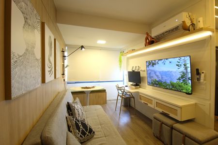 Sala de apartamento para alugar com 2 quartos, 40m² em Moema, São Paulo