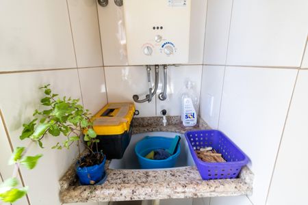 Apartamento à venda com 42m², 1 quarto e 2 vagasCozinha e Área de Serviço