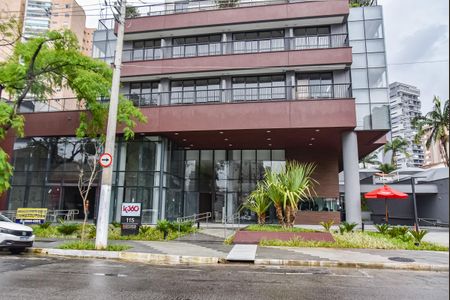 Studio para alugar com 29m², 1 quarto e sem vaga Studio para alugar com 29m², 1 quarto e sem vagaFachada